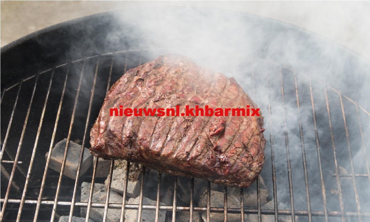 Vlees op de grillplaat