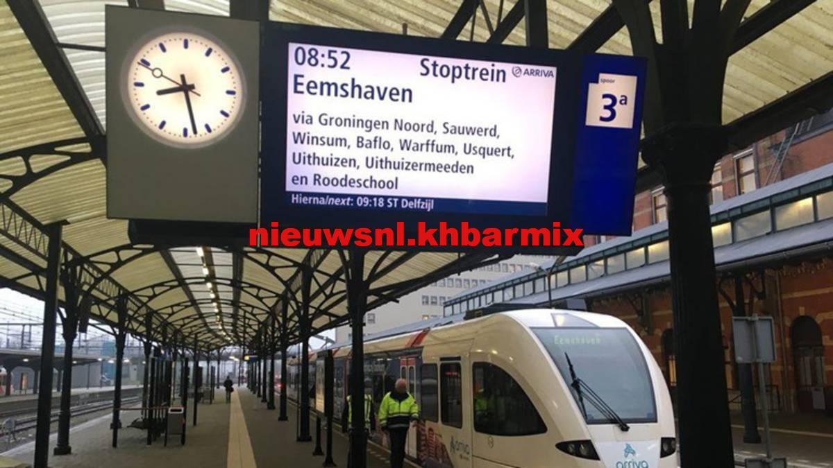 wat is het meest noordelijke treinstation van nederland