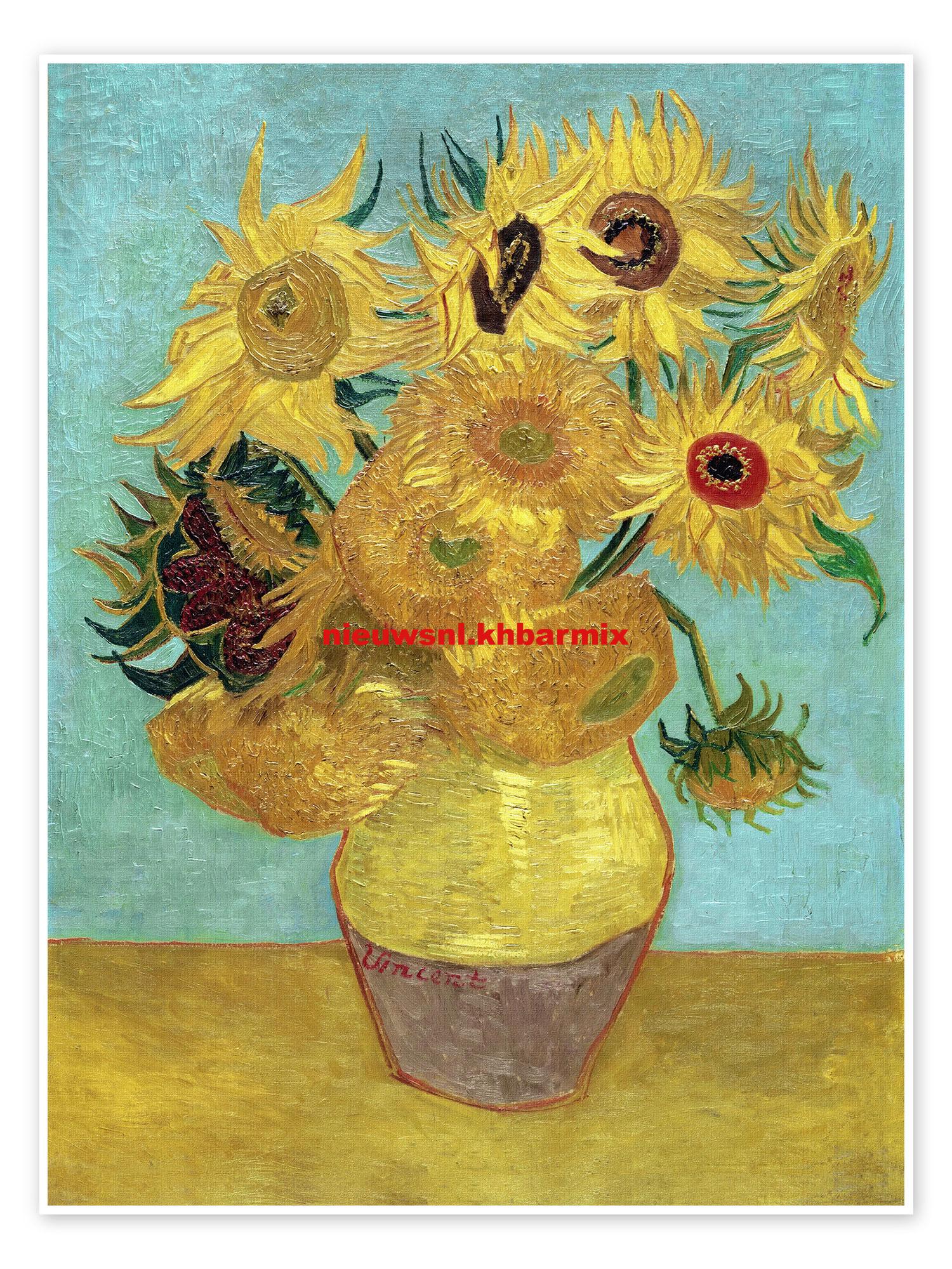 Hoeveel Zonnebloemen? De fascinatie van Van Gogh