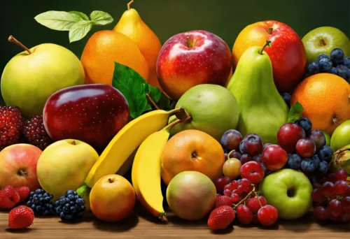 leer van fruit en fruitsoorten