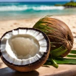 Gedroogde kokos (5) letters